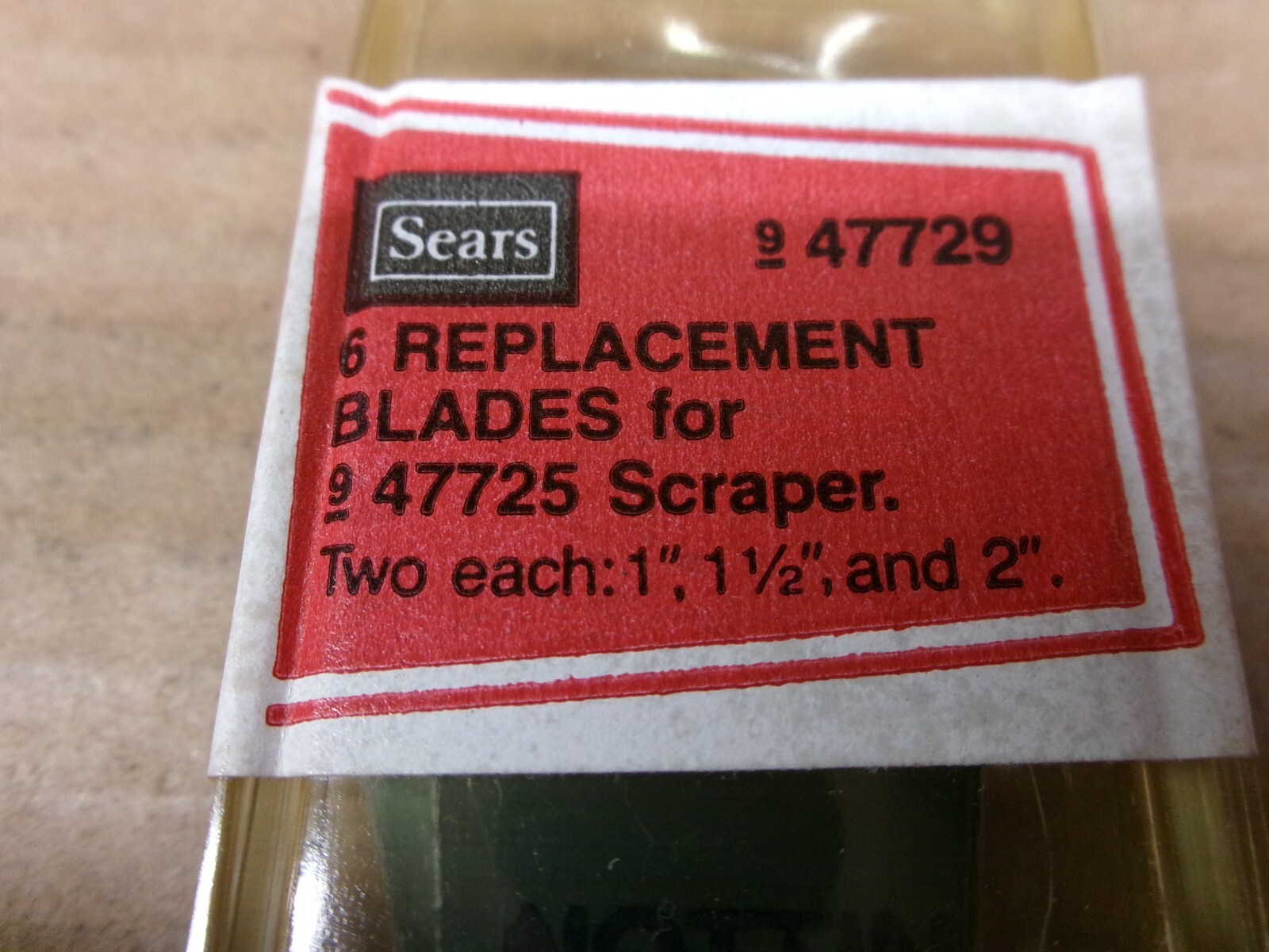 Craftsman USA 6 replacement Blades for 47725 Scraper