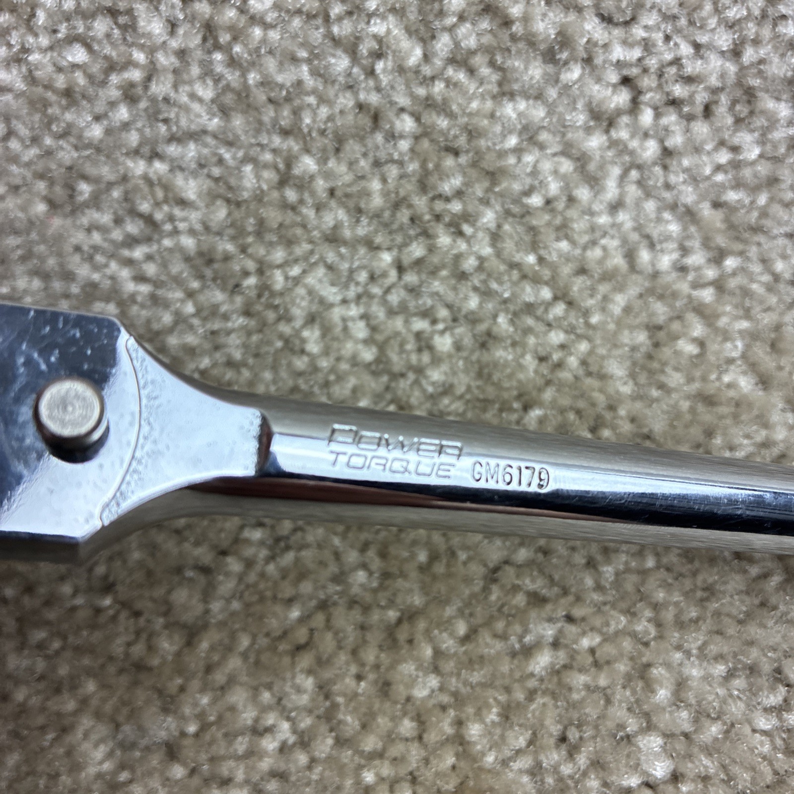 Power Torque GM6179 3/8 Flex Head Ratchet Nice Condition