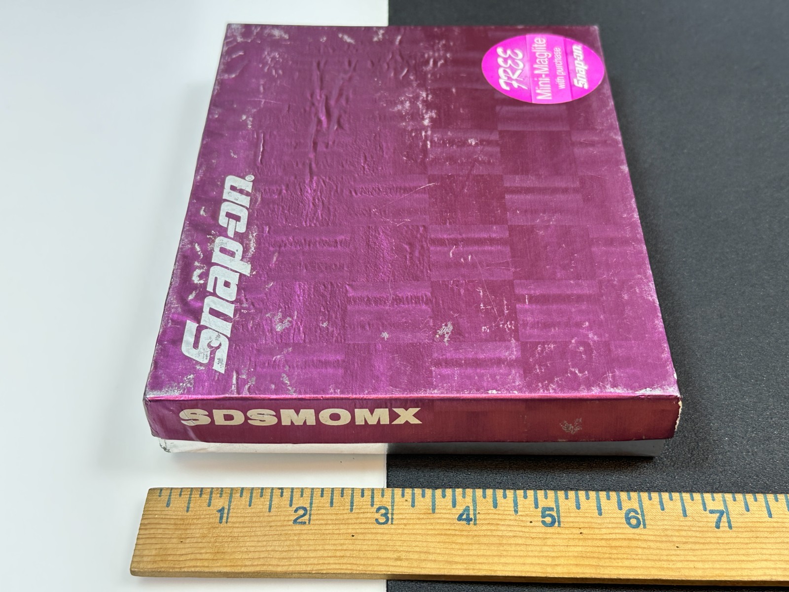 Snap-on Tool USA SDSMOMX RARE 7pc LIGHT PINK Hard Handle Screwdriver Set Maglite