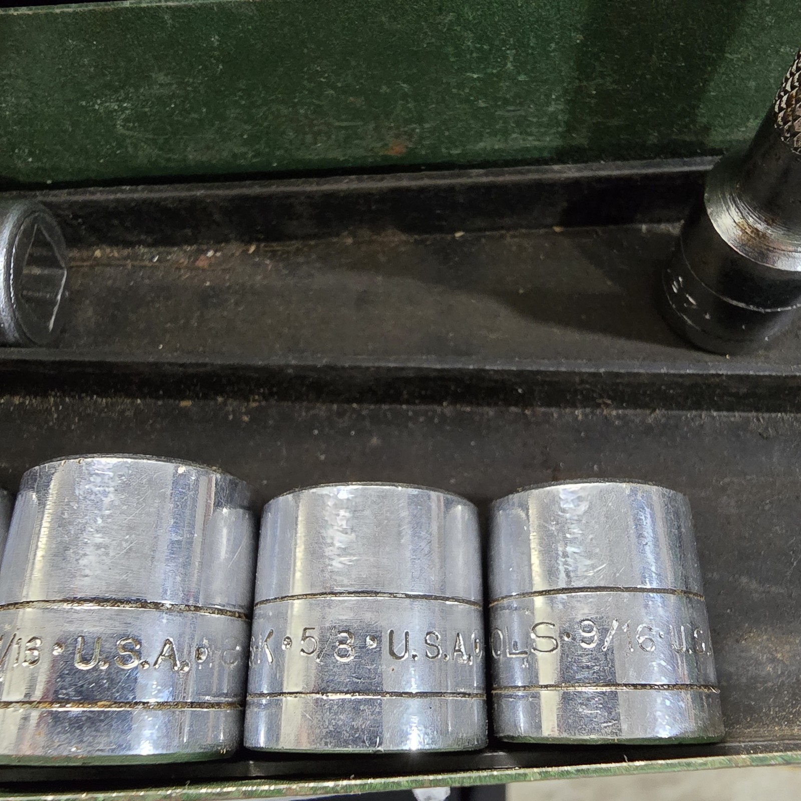 S-K Tools 3/8 SAE 17 Pc 12 Point 6 Point Socket Set Mac Craftsman 20 Photos READ