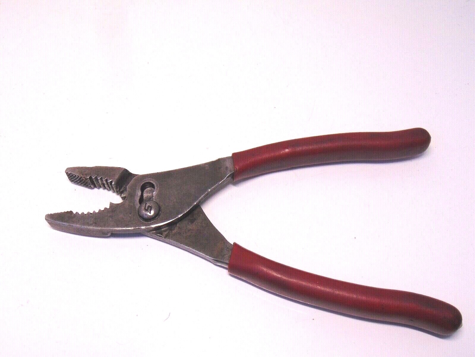 Snap-on Tools USA 8 1/2″ Red Combo Slip Joint Pliers 47CF