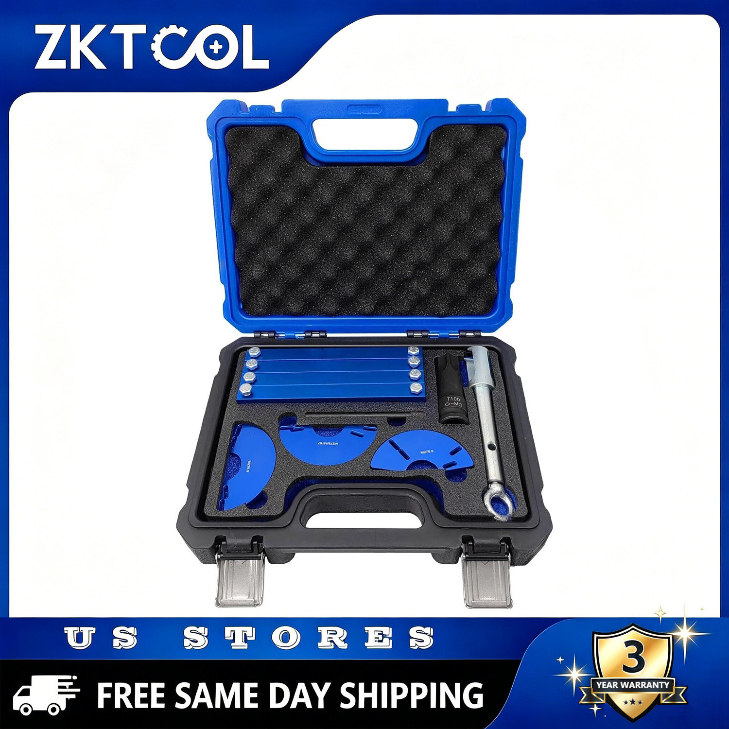 ZKTOOL Engine Alignment Locking Timing Tool Kit Fit for Benz M157 M276 M278