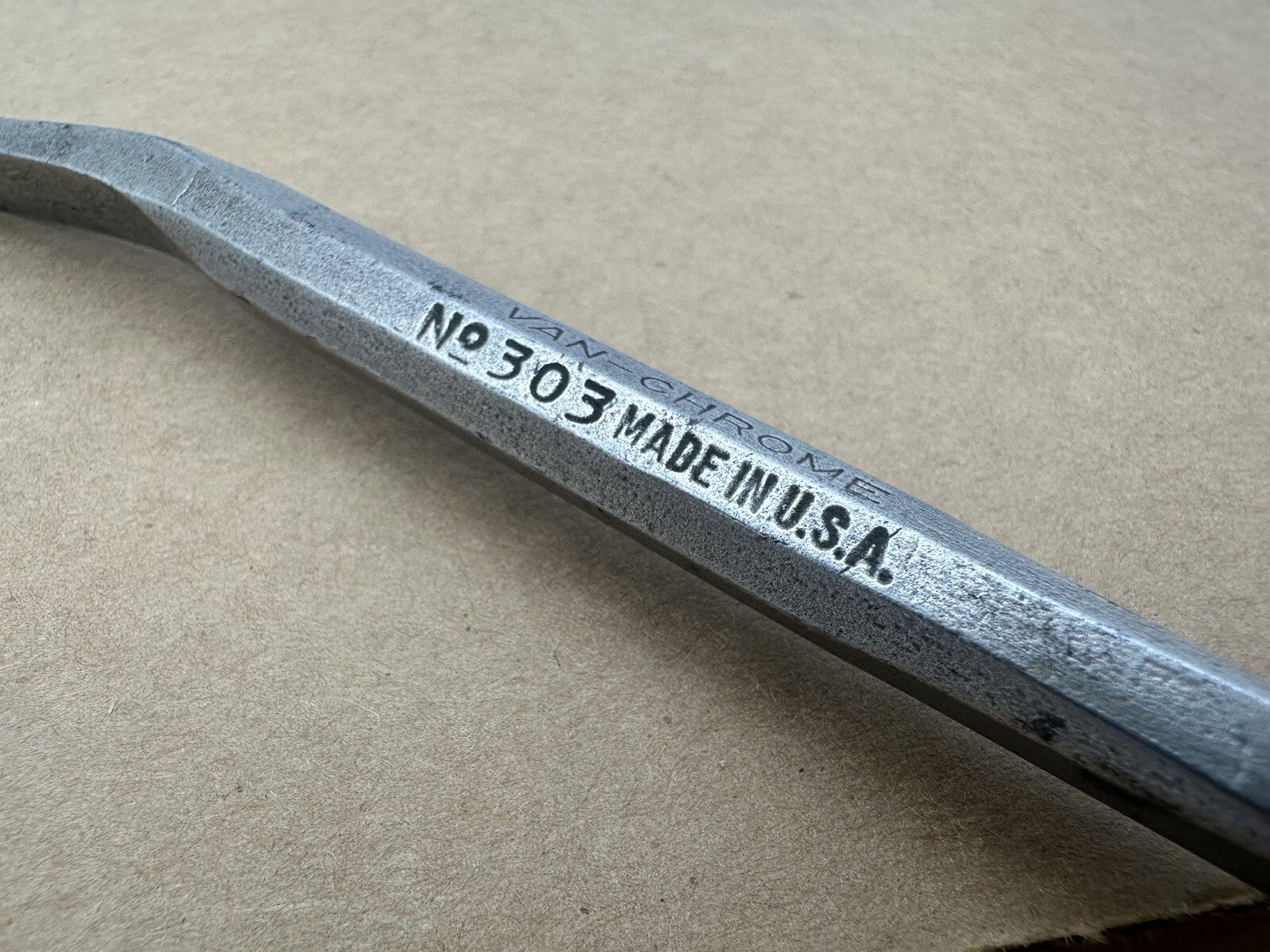 Vintage Herbrand No 303 Brake Spoon Drum Shoe Adjustment Wrench USA Good Shape