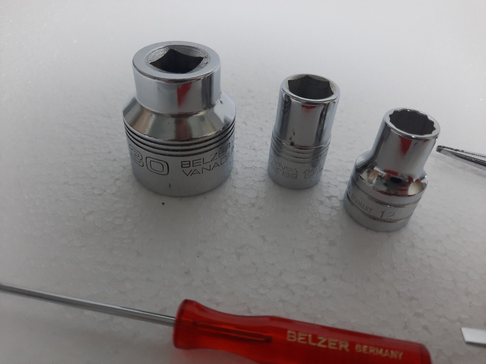 Belzer Long Nose Pliers Screwdrivers Nuts Bundle Industrial Quality Tool