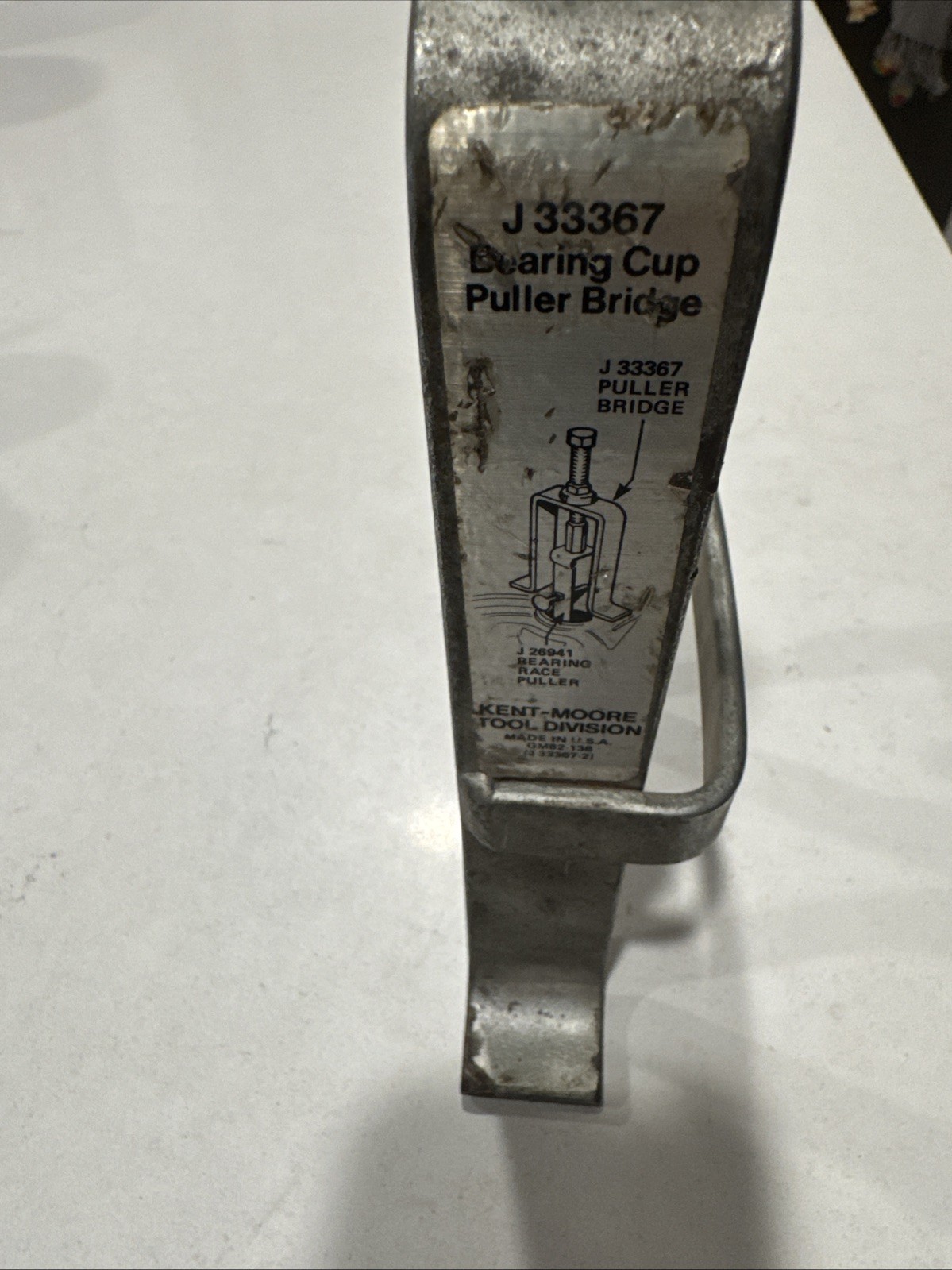 Kent Moore J-33367 Bearing Cup Puller Bridge Tool