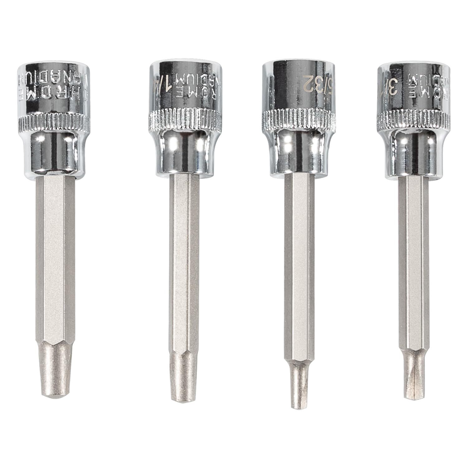 4PCS Clutch Head Bit Socket Set Used with 3/8″ Square Drive Replace CTA 8755