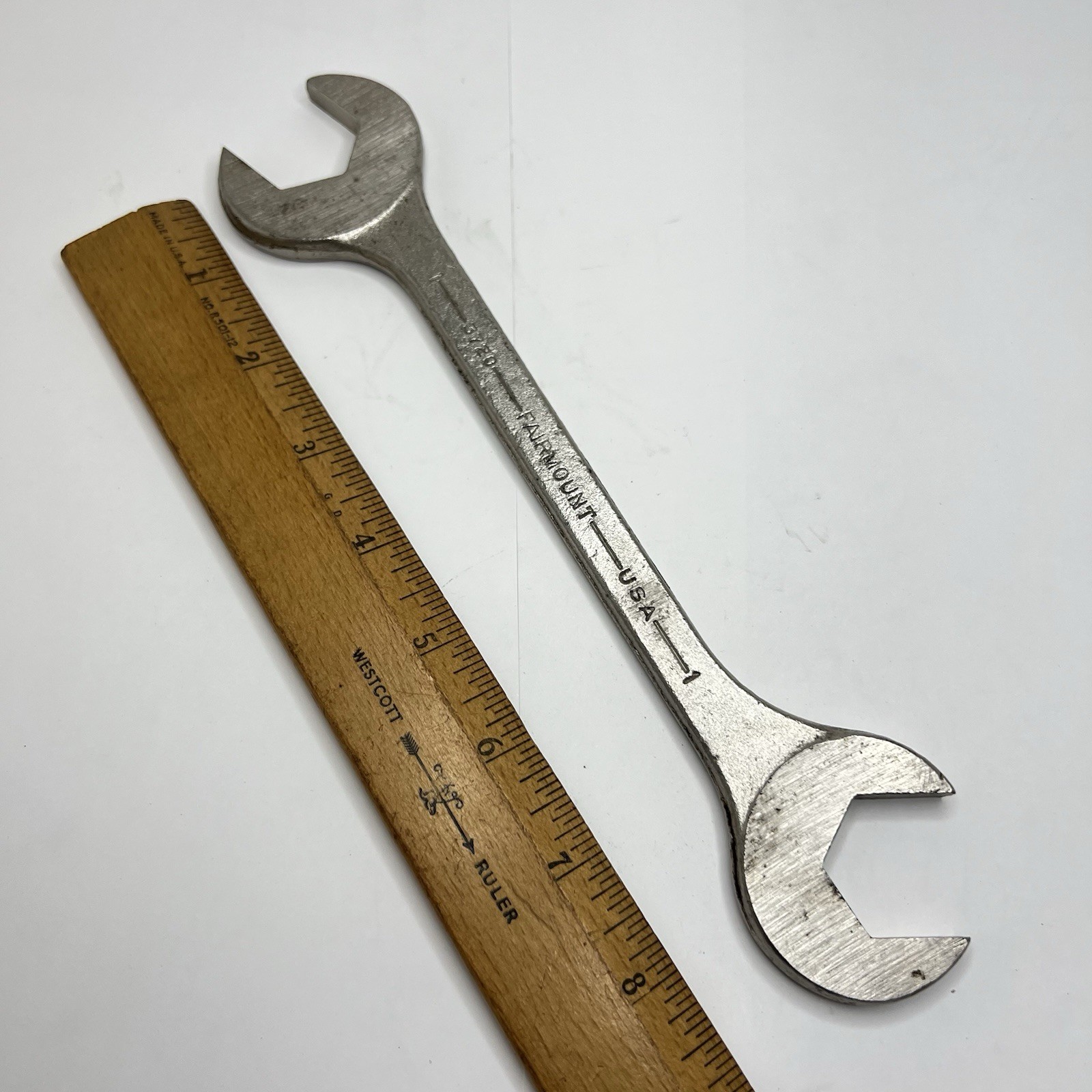 Vintage Fairmount Tools (1″) 3720 4-Way Double Open End Angle Wrench Made in USA