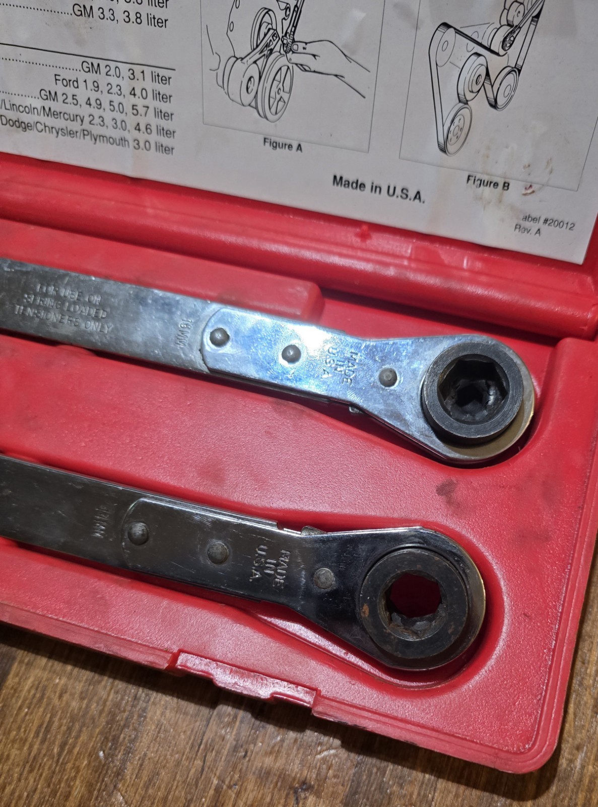 MAC Tools «Serpentine Belt Wrench Set”