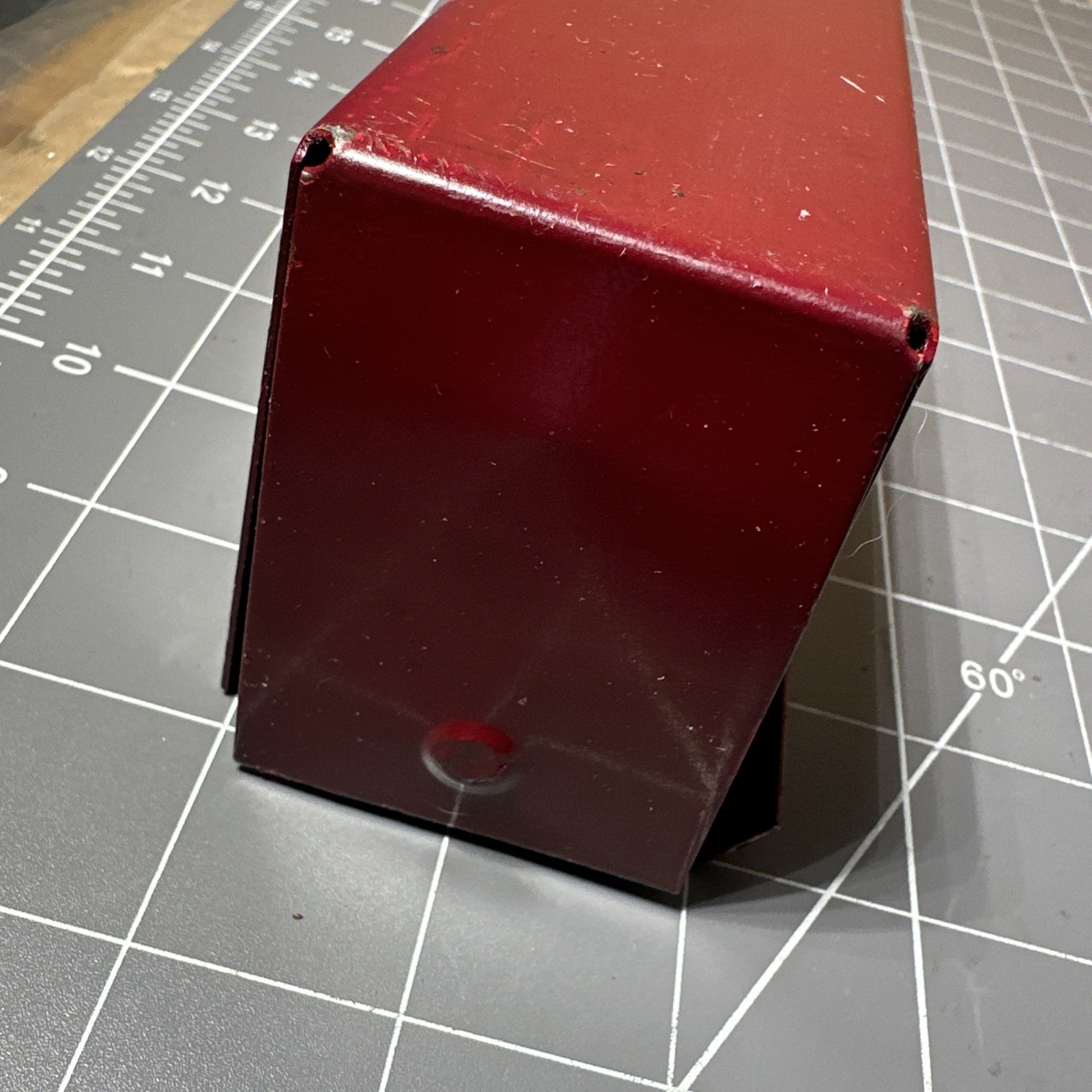 Vintage Snap-on KRA158 Metal Deep Socket Tray – Rare Royal Maroon 16-1/8”