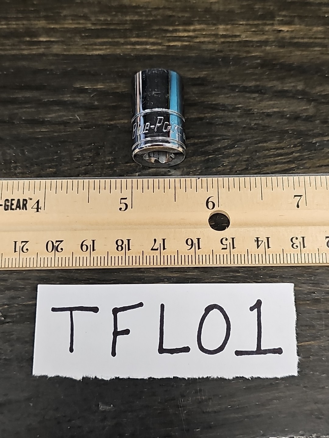 Blue Point Tool BLPSM1411 11mm Metric Shallow Socket 1/4″ Drive 6 Point Chrome