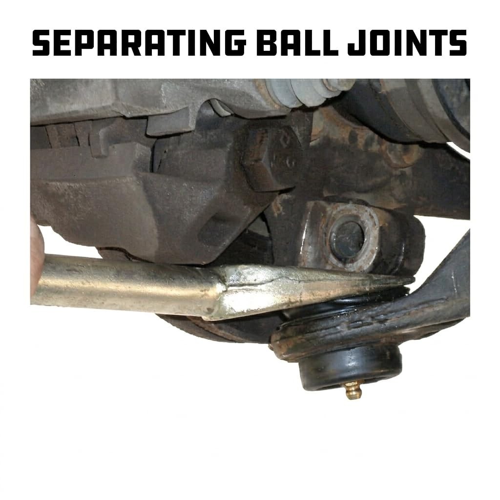 Powerbuilt 15/16-Inch Ball Joint Separator Tool – Pickle 15/16 in., Silver