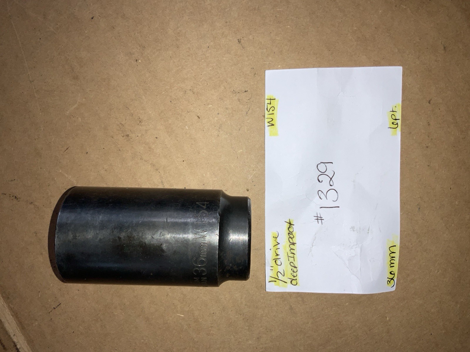 PT Chrome-Moly 1/2″ Drive 36mm 6pt Deep Impact Socket W154 GM Axle Nuts 17/16”