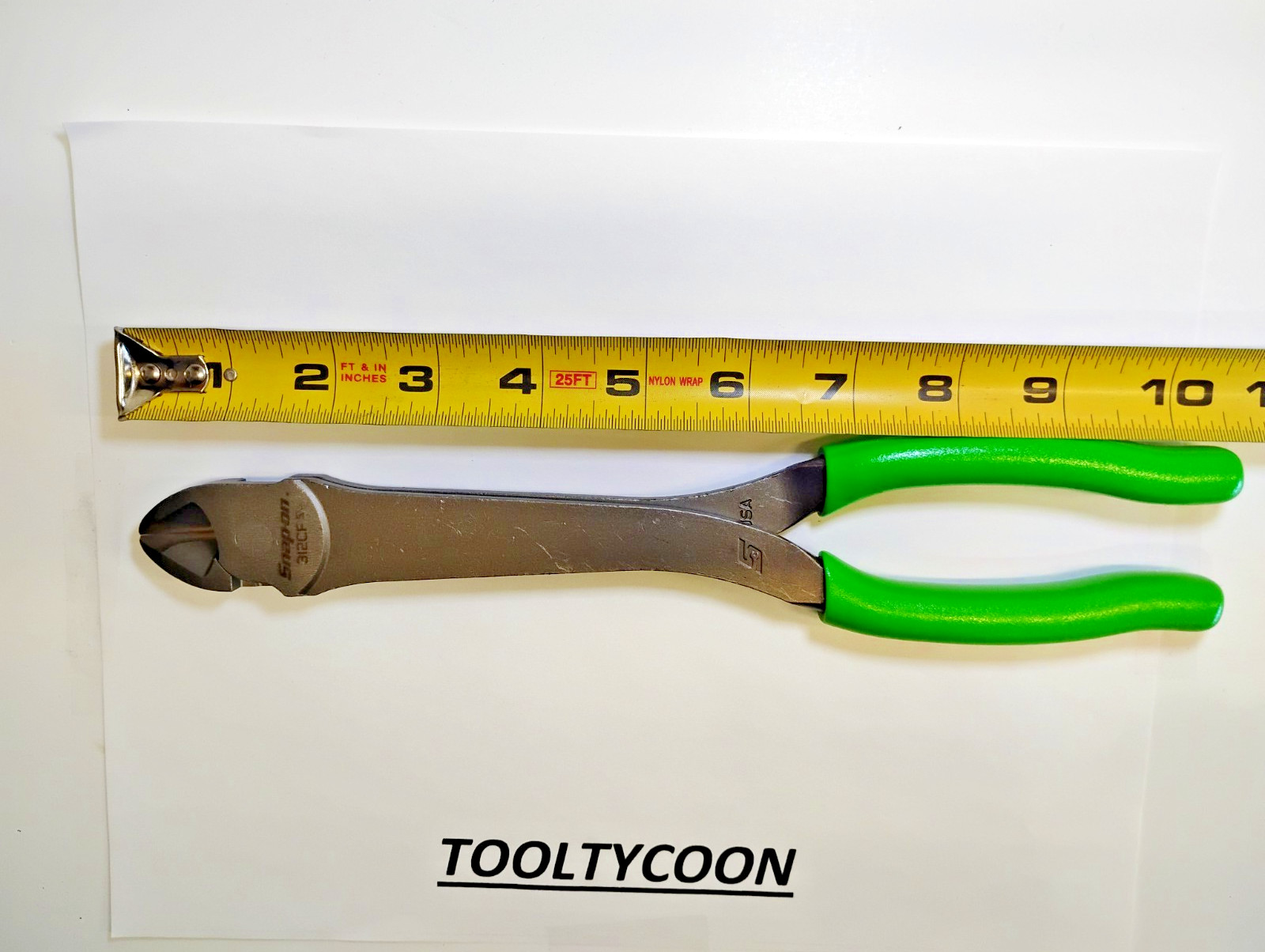 Snap-On Tools USA NEW 3 Piece GREEN Soft Grip Heavy Duty Pliers Lot Set PL330ACF