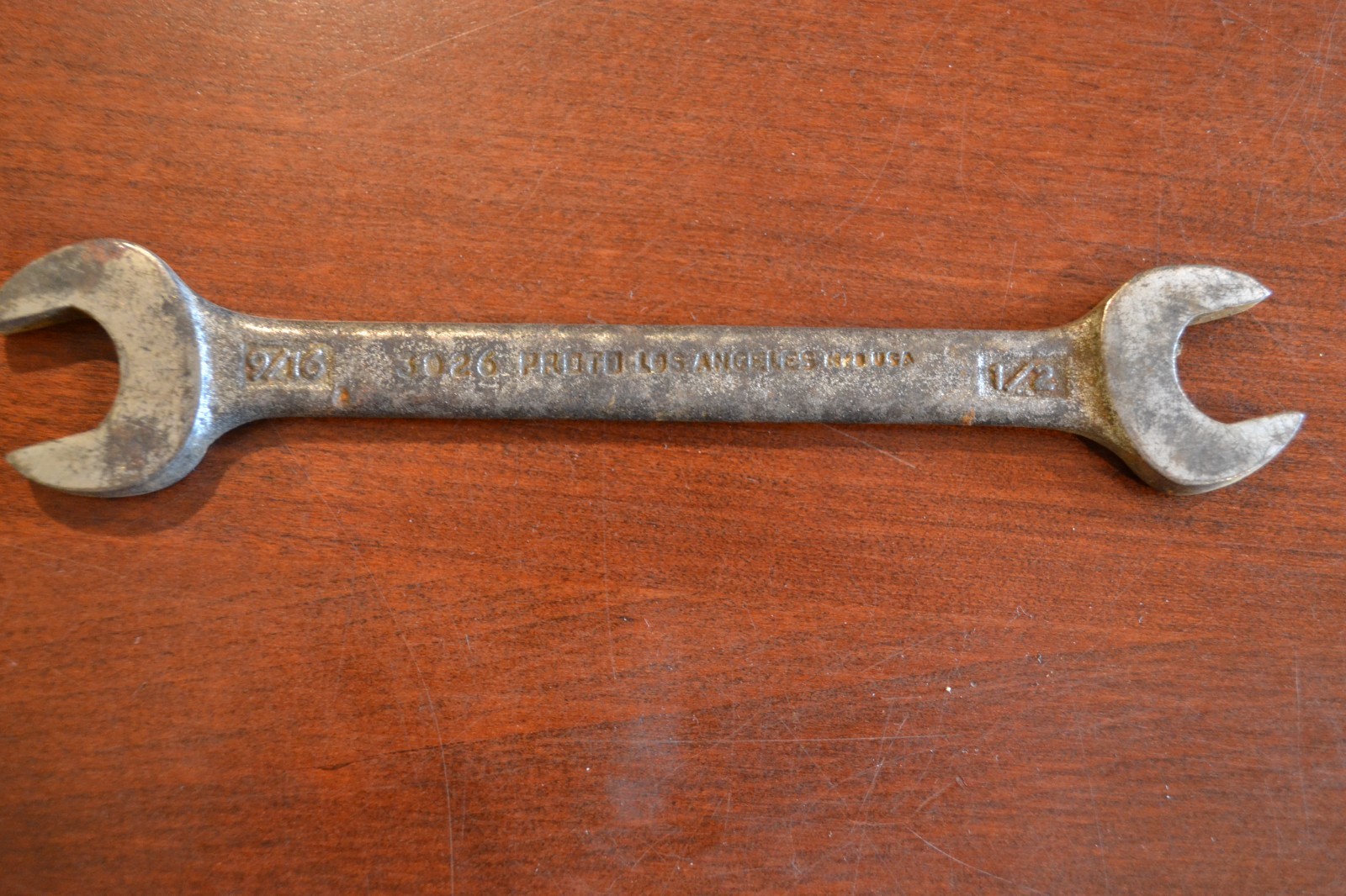 LOT 6 VINTAGE WRENCHES PROTO LOS ANGELES CRAFTSMAN TRUE CRAFT DUNLAP SK WAYNE US