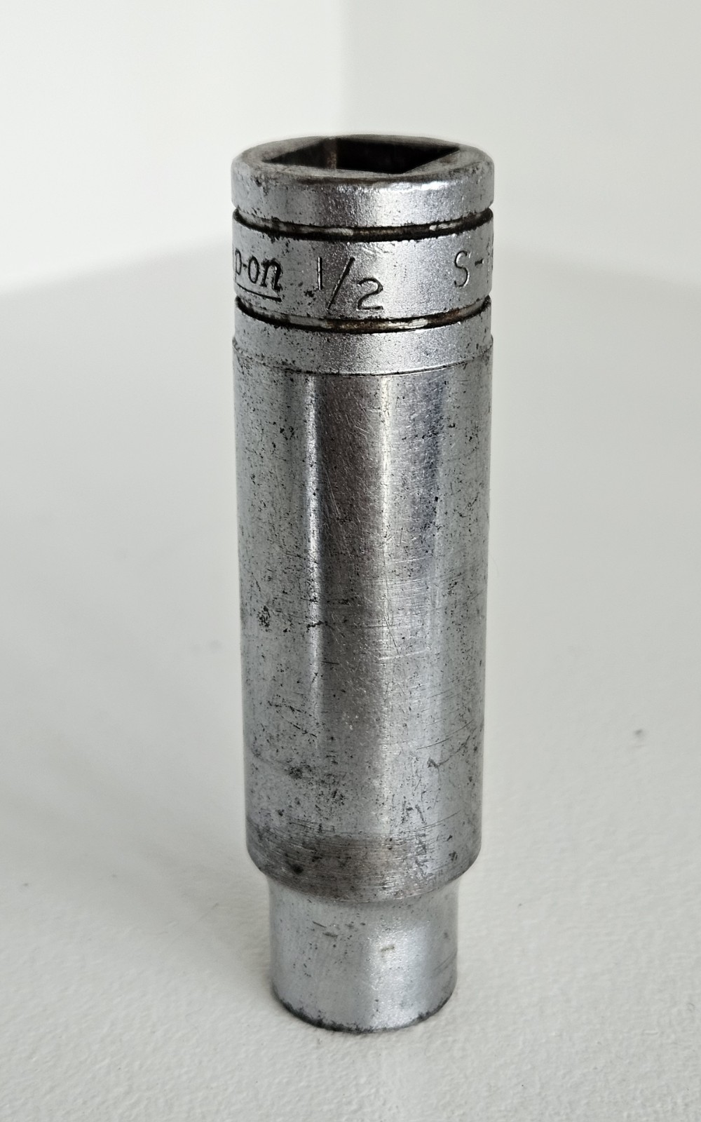 1955 Snap-on S-161 1/2″ Deep Socket 1/2″ Drive 12pt Vintage USA Snap On Tools