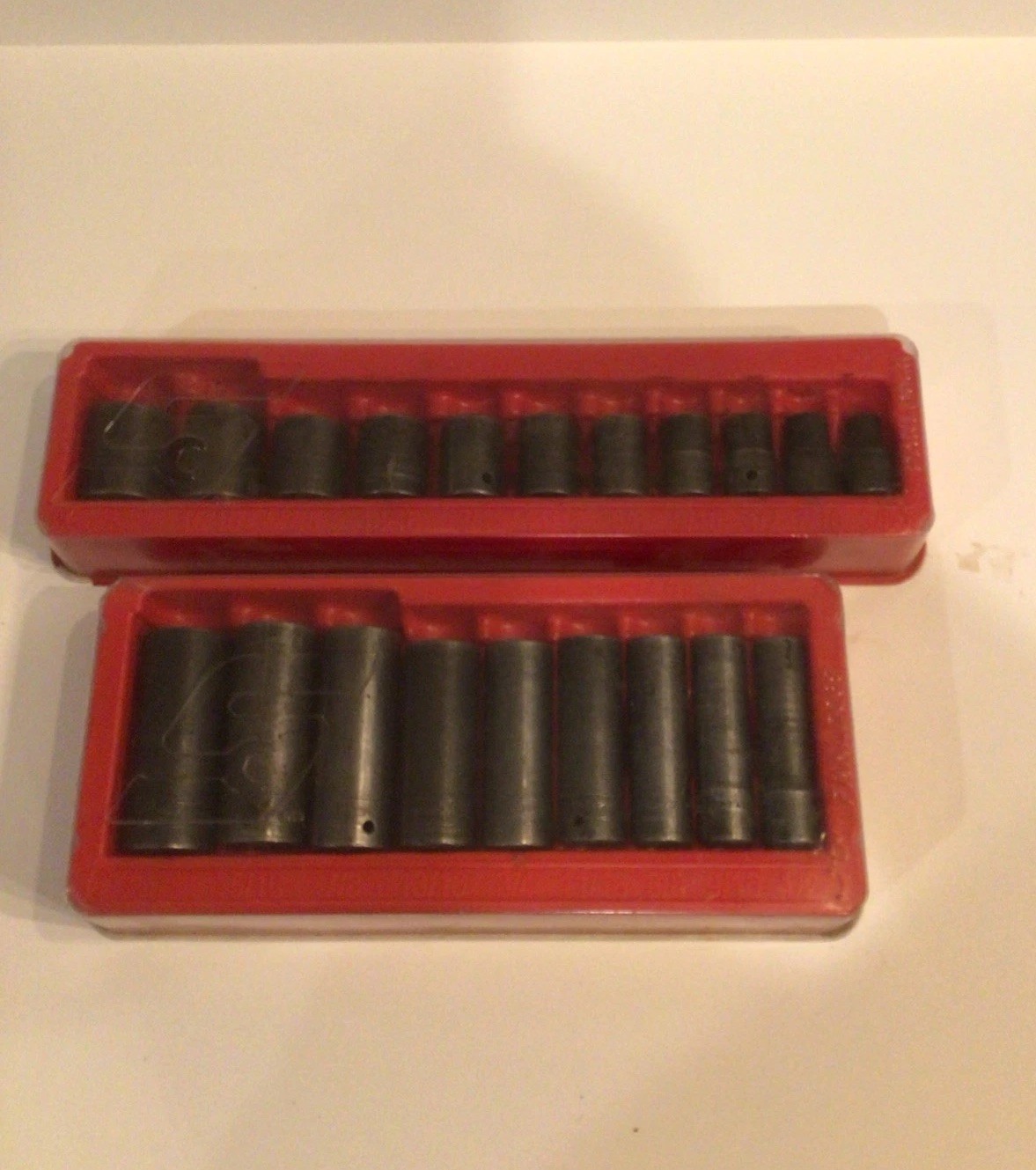 Snap On Deep And Shallow SAE socket Sets 309simya And 311imya