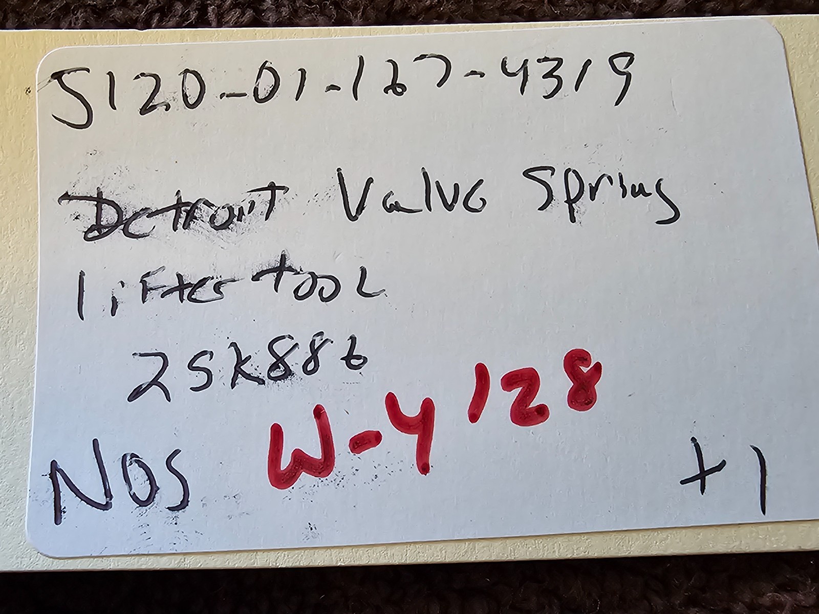 Hemtt Detroit Diesel V71 92 110 Valve Spring Lifting Tool M977 5120-01-167-4319