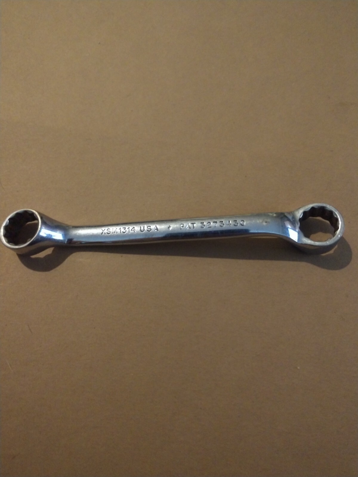 Snap On Tools XSM1314 13mm 14 mm 12-Point Metric 10° Offset Double Box Wrench