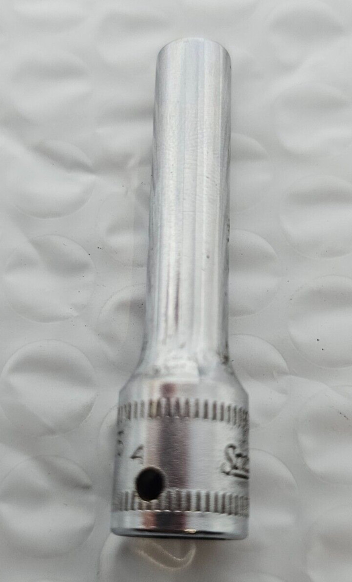 SNAP ON STMM5.5, 1/4″ DRIVE, 5.5MM. SOCKET, 2″ DEEP, 6 POINT.