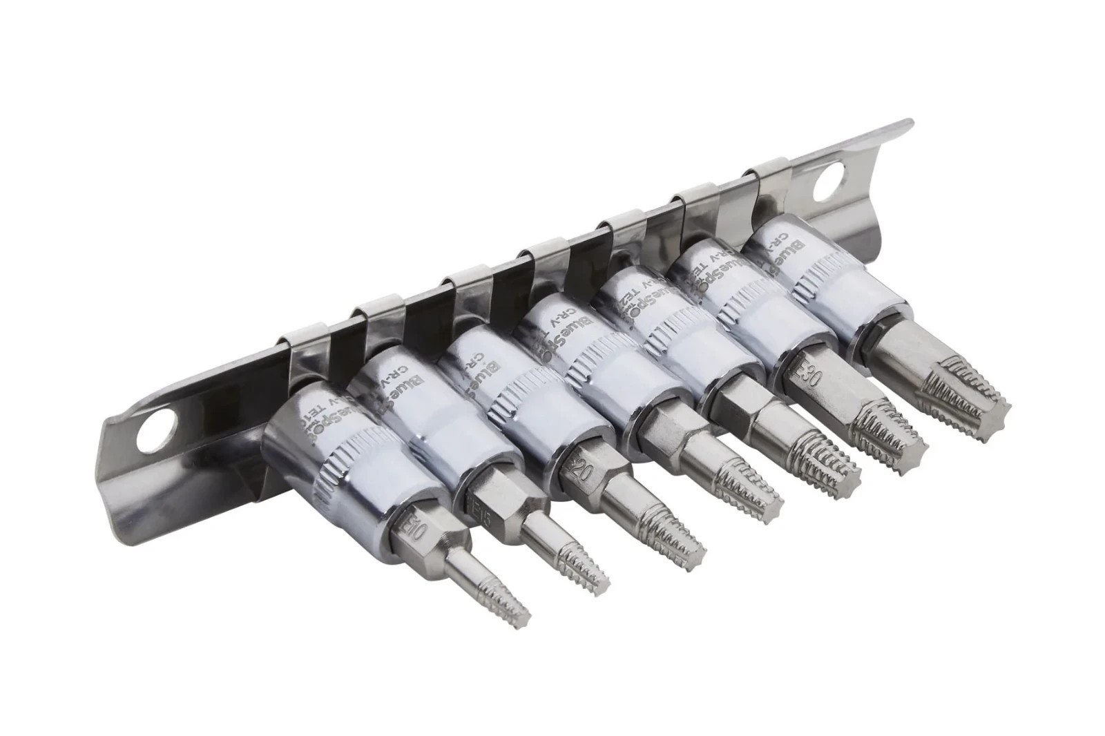Blue Spot Tool Set BUNDLE Damaged Torx Hex Fastener Remover Sets + 120T Ratchet