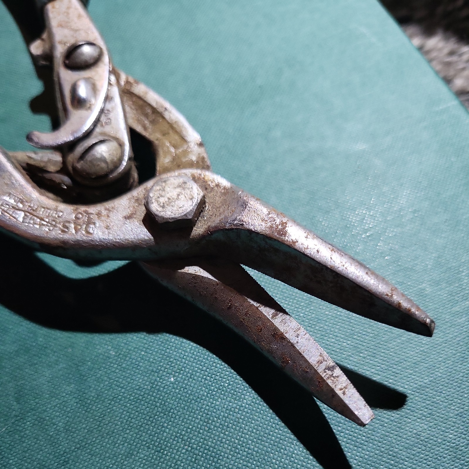 Diamalloy DAS10 Straight Cut Sheet Metal Scissors Snips VINTAGE USA Duluth Minn