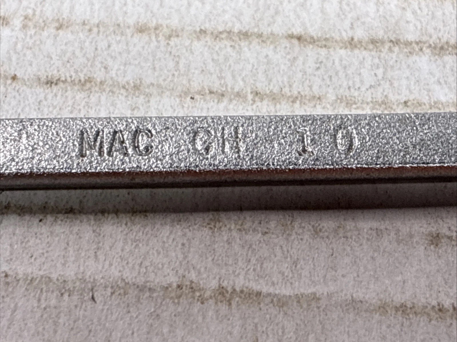 Vintage Mac Tools CH10 5/16″ SAE Combination Wrench 6 Point