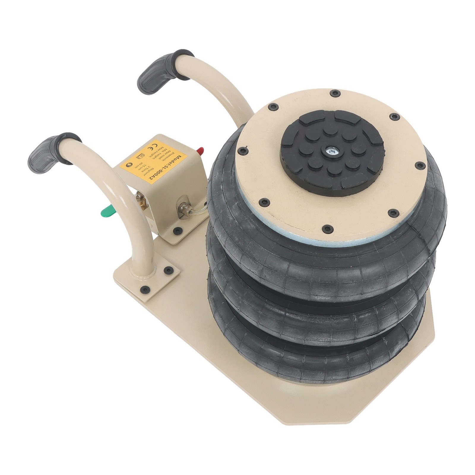 3 Ton/6600 lbs Pneumatic Jack New For Car SUV Lifting Triple Bag Air Jack