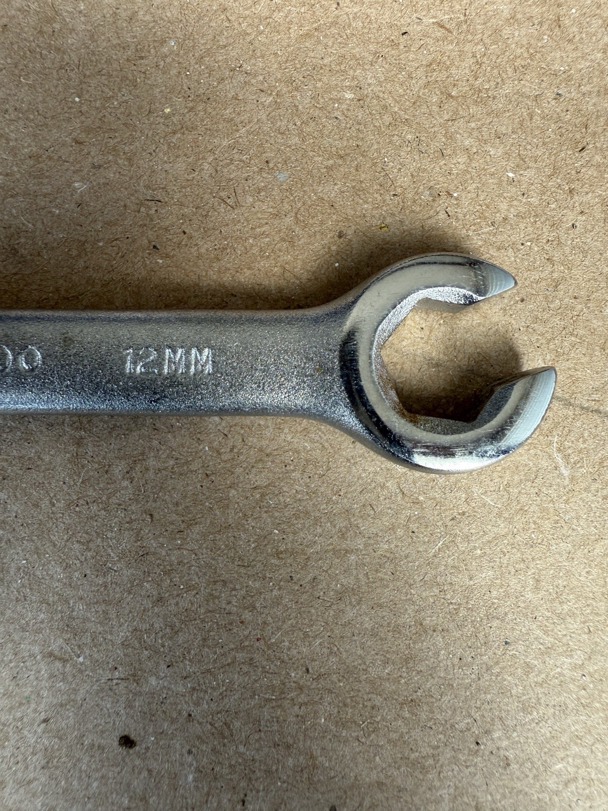 Blackhawk 11mm x 12mmMetric Flare Nut / Line Wrench Satin Chrome ZW-1200 USA NEW