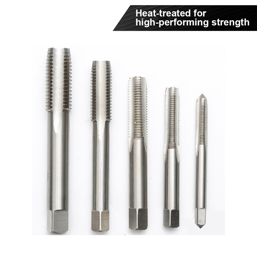 M5 M6 M8 M10 M12 Helicoil Thread Repair 131Pcs Kit & Metric Rethreading Tool Kit