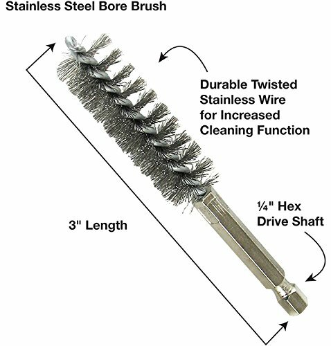IPA Tools 8001D 36-Piece Original Bore Brush Tool Set With Driver New Free Ship