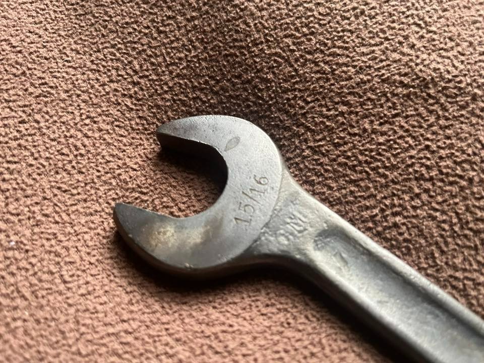 Vintage Herbrand Tools 15/16″ Combination Wrench, No. 1230, Made in USA