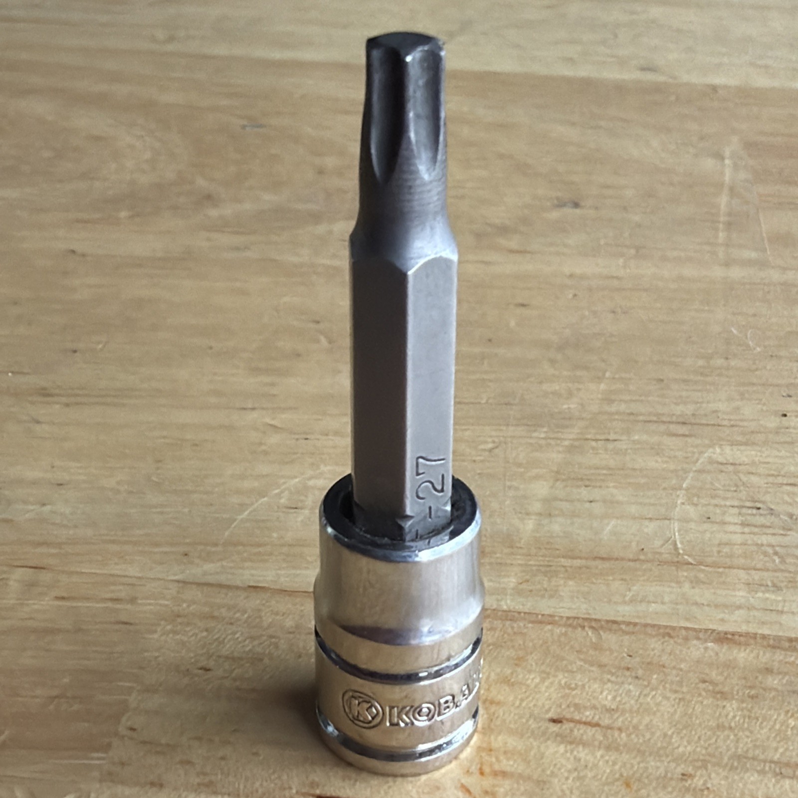 Kobalt Tools T27 Torx Bit Driver Socket 1/4″ Drive 338204