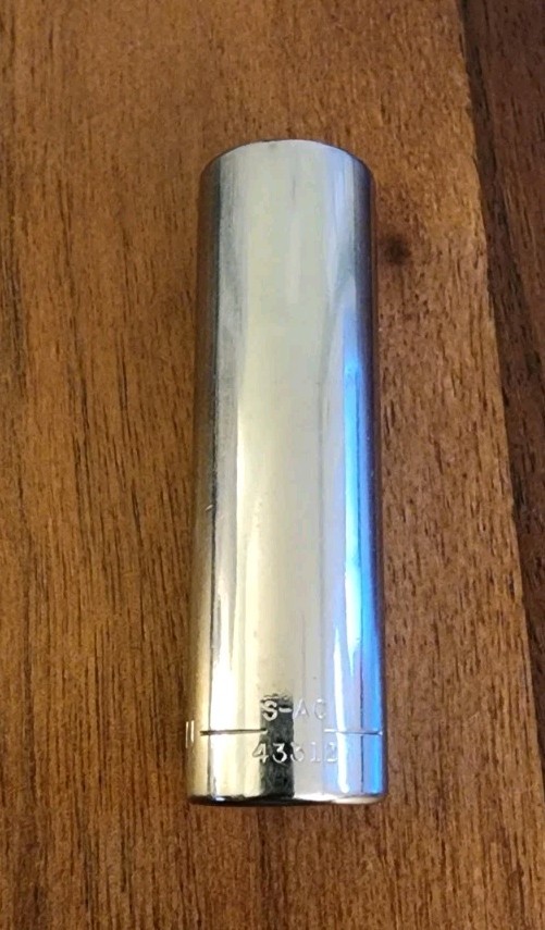 Craftsman 1/2″ Deep Well Socket 12 Point 3/8″Drive S-AC 43312