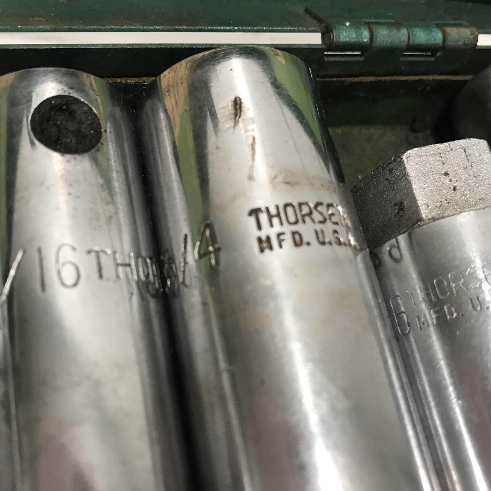 Giller Thorsen Tools USA Mixed Socket Set Original Case Vtg *See Pictures*