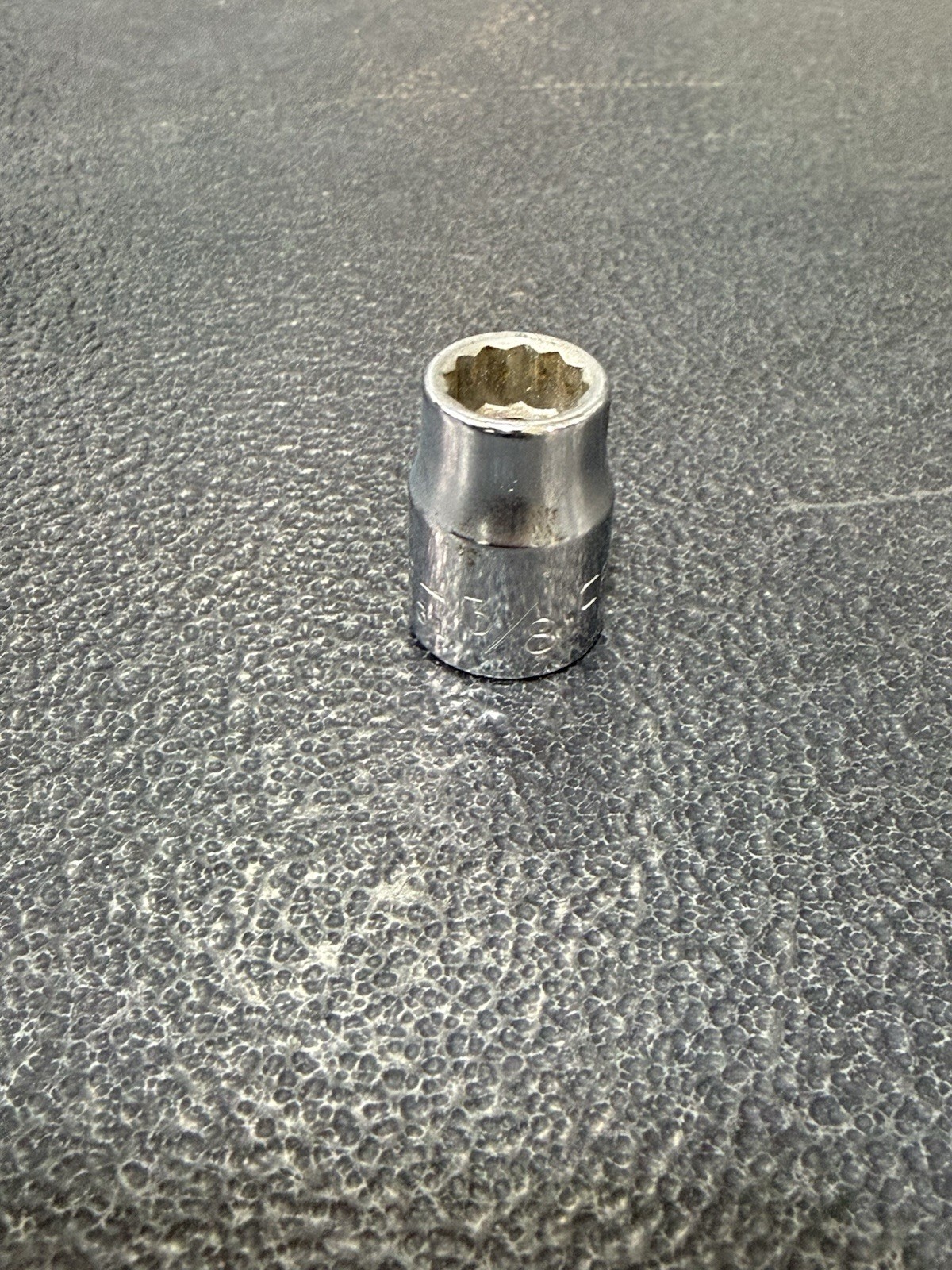 Vtg 3/8″ Craftsman G-Series Part 44331 – 3/8″ Drive 12-Point Socket USA Made