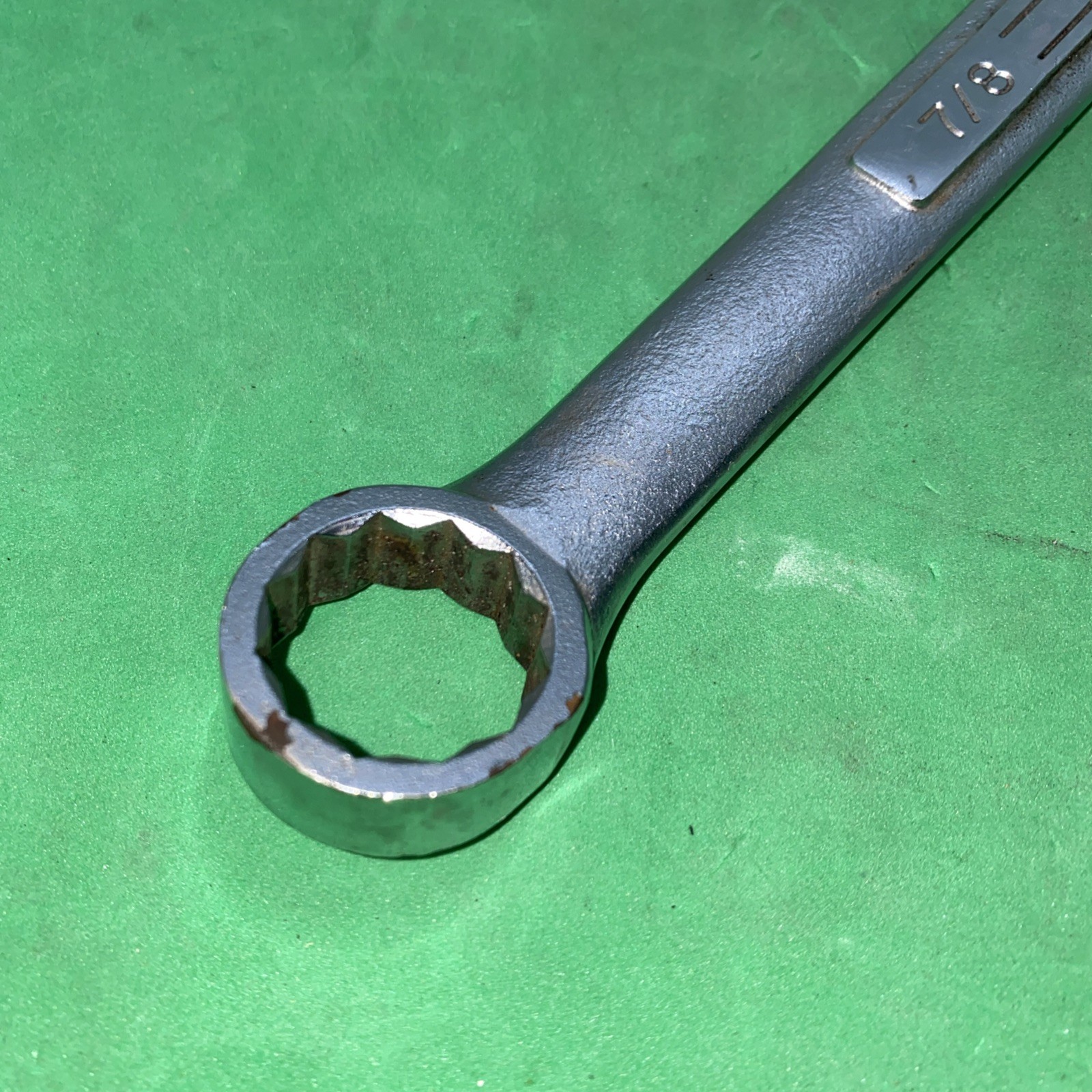 USA Made = CRAFTSMAN = 7/8″ Combination Wrench Standard SAE INCH 44703 12 PT