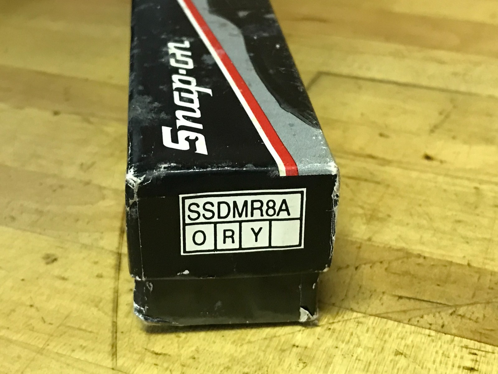 New Snap on SSDMR8A Ratcheting Magnetic Nos Screwdriver with Bits