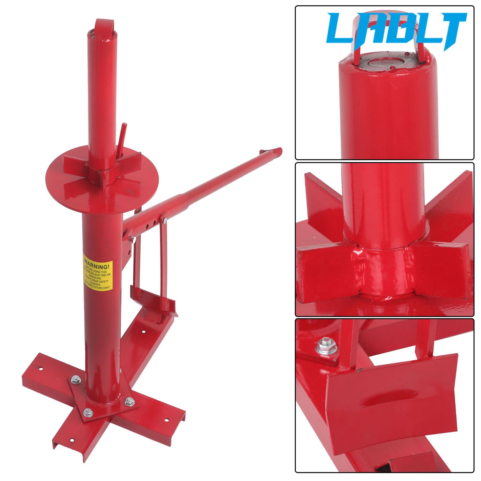 Manual Tire Changer Portable Hand Bead Breaker Mounting Tool For 8″ to 16″ Tires