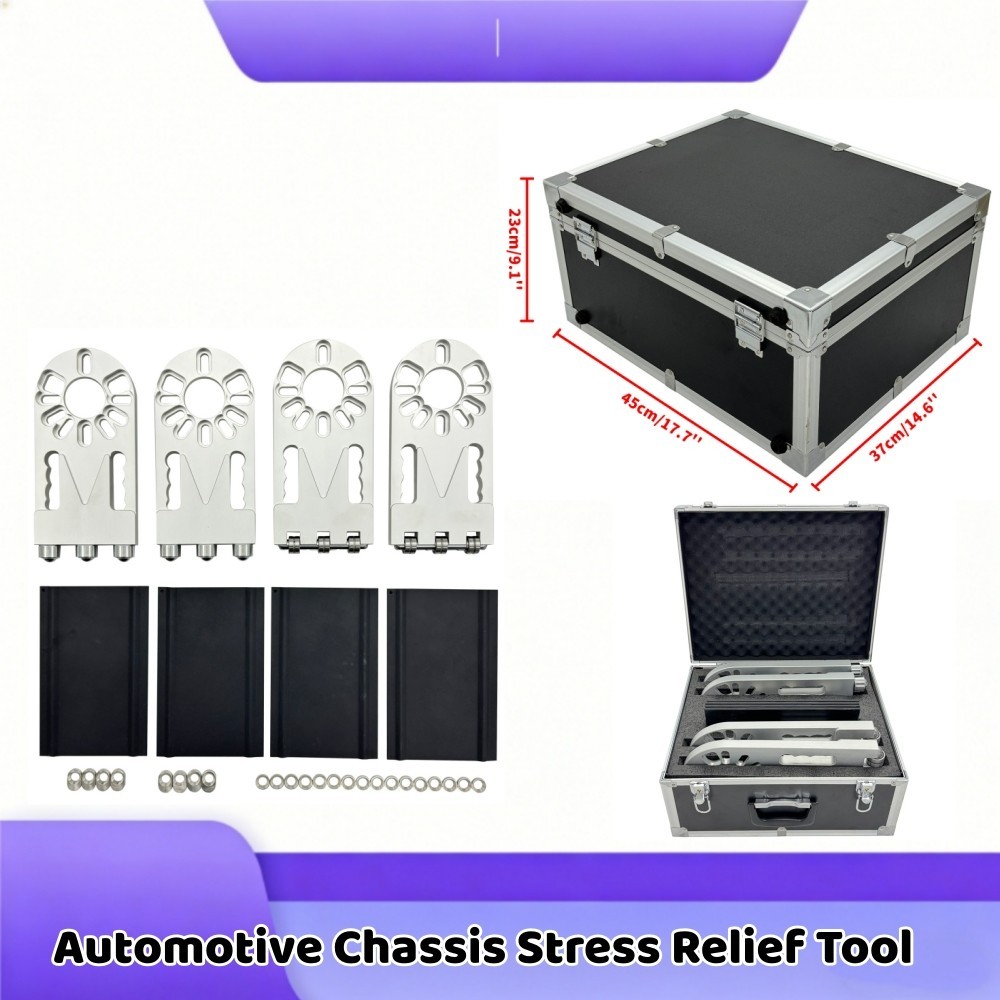 4Pcs Automotive Chassis Stress Relief Tool Kit 4/5/6 Hole Bushing Reset Tool