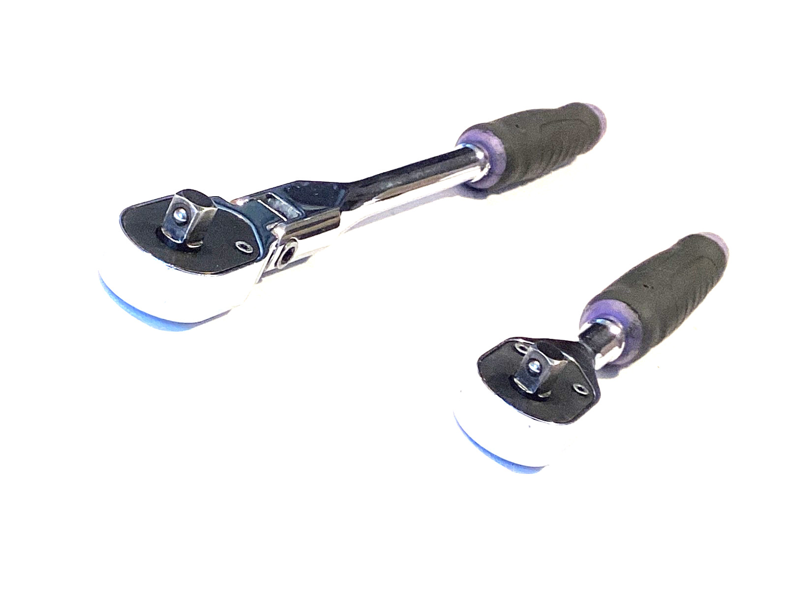 Mac Tool 2 Piece PURPLE 1/4″ Drive Limited Edition Ratchet Set MR990LFPA MR690PA