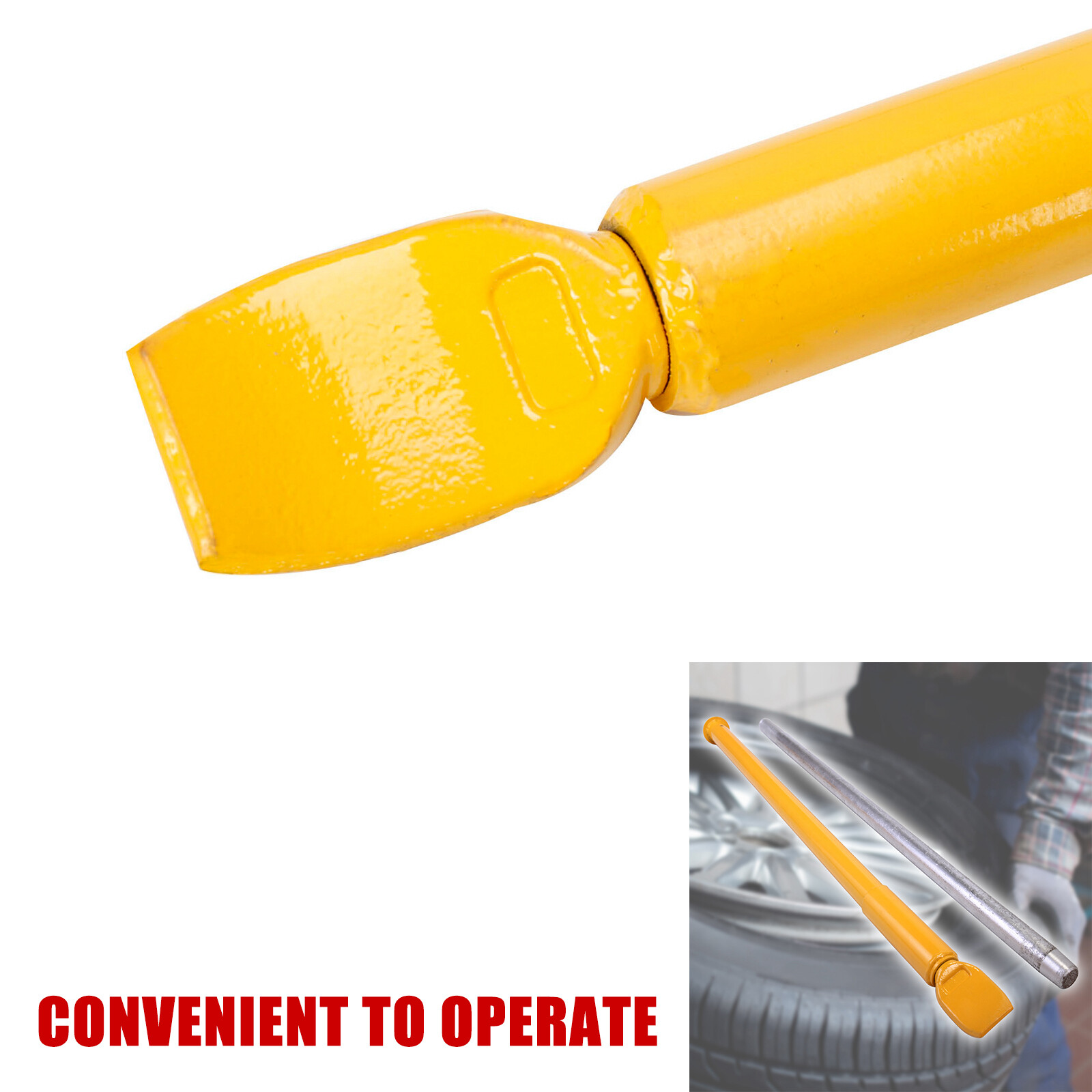 Tire Bead Breaker Slide Hammer Heavy Duty Ram Bar Impact for Car Truck Trailer