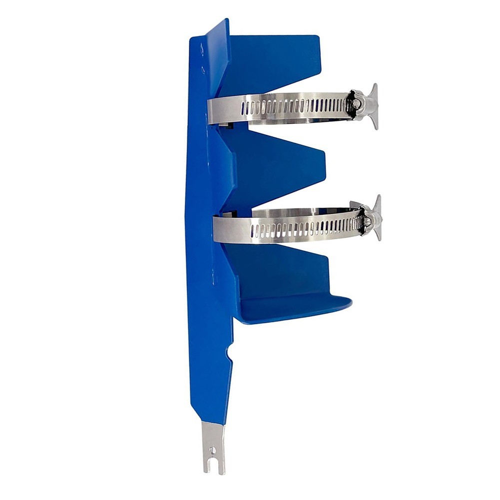 For 2-3 inch Reciprocating Saw Compatible Paint Can Mixer Blue Stainless