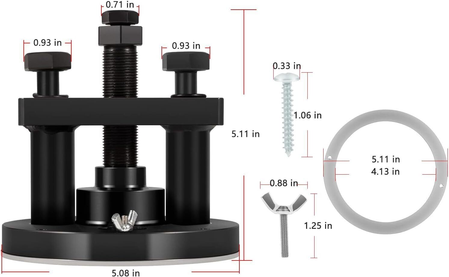 W541589023300 Detroit DD13 DD15 Front Crankshaft Seal Remover/Installer Tool