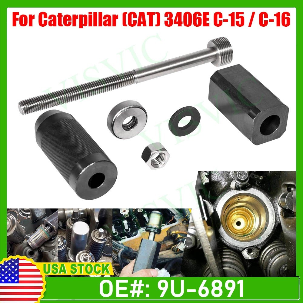 9U-6891 For CAT 3406E C10 C12 C15 C16 C-18 Injector Sleeve Remover Installer Set