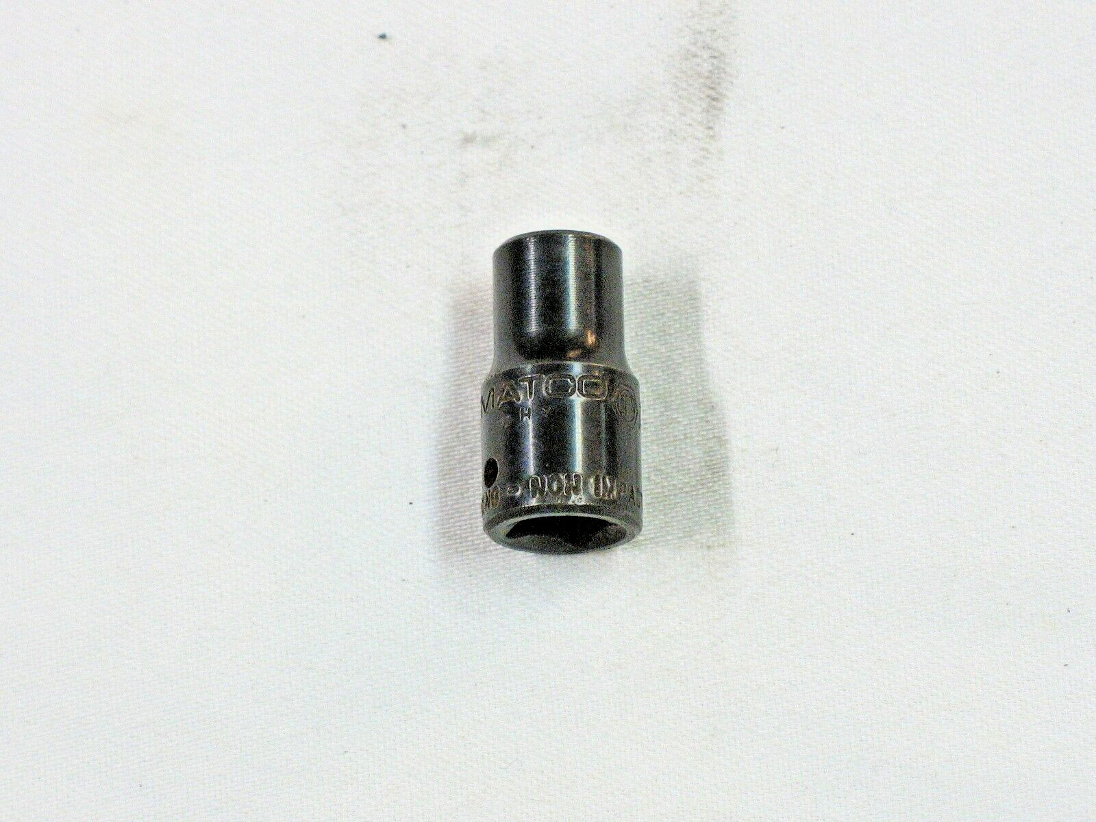 Matco Tools 1/4″ AP86 1/4″ Dr. Black Oxide Non Impact Shallow 6 Pt. Socket