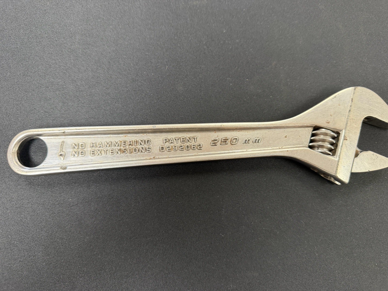 Snap On Tools 10″ 250mm Adjustable Wrench AD10 Made in USA