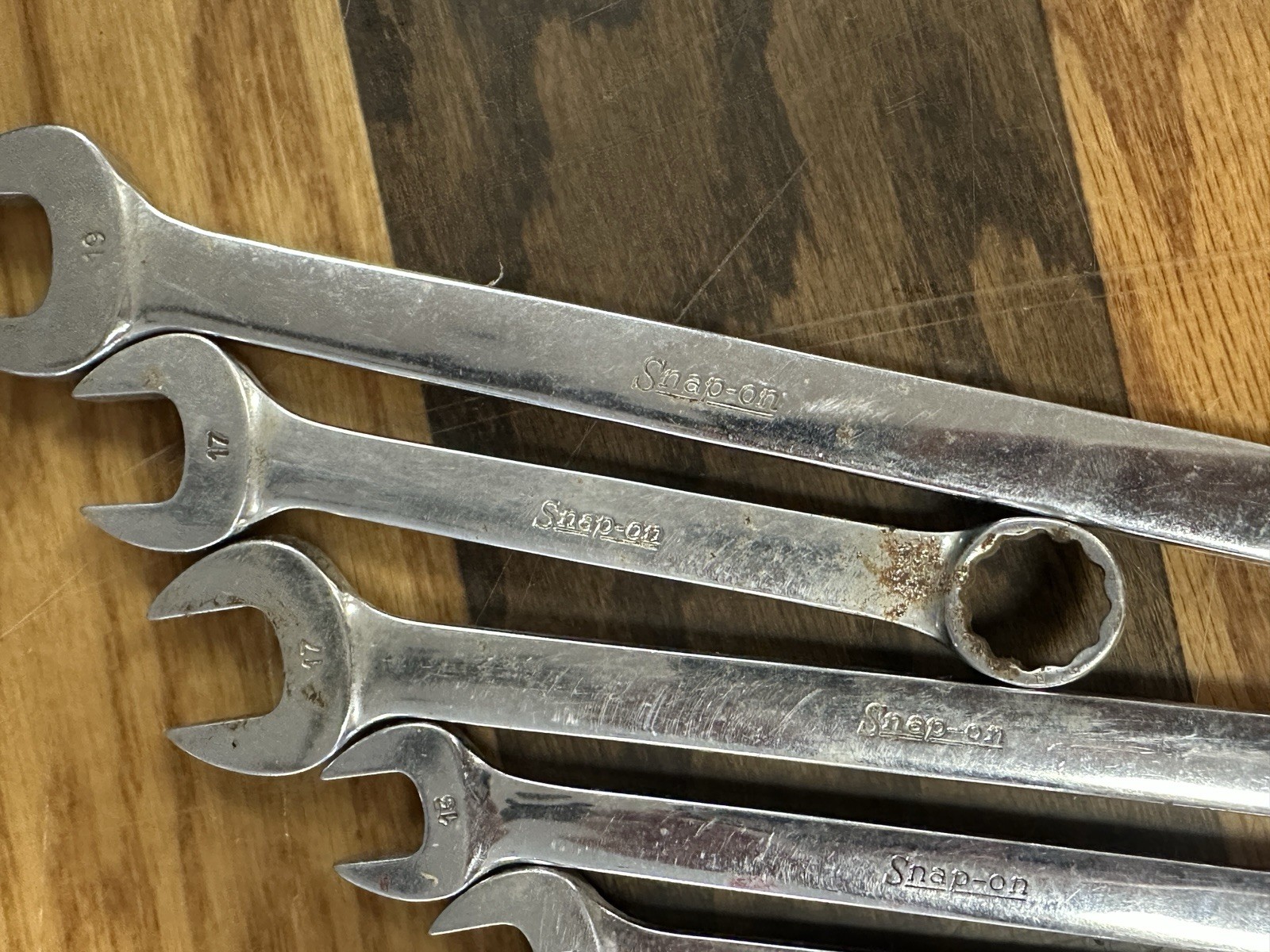 Vintage Snap On Wrench Lot Of 13 Pieces