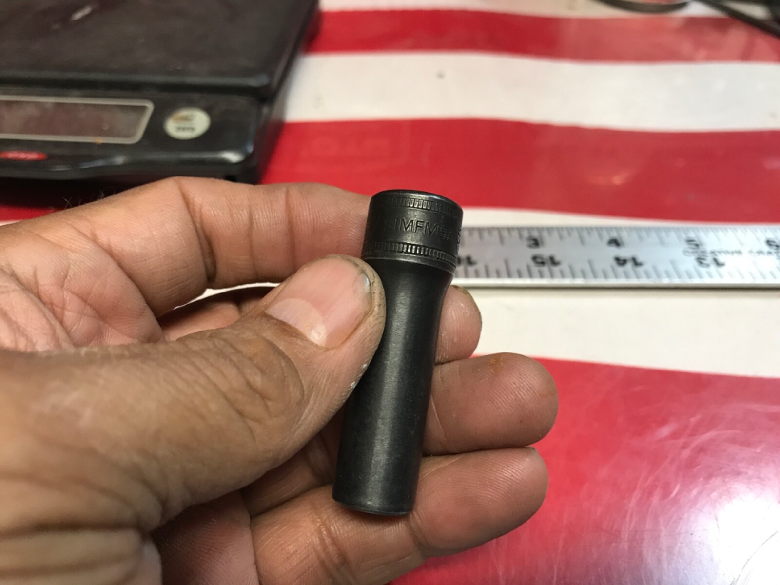 Snap on socket impact deep 9mm 3/8” drive 6 points SIMFM9A AAAA