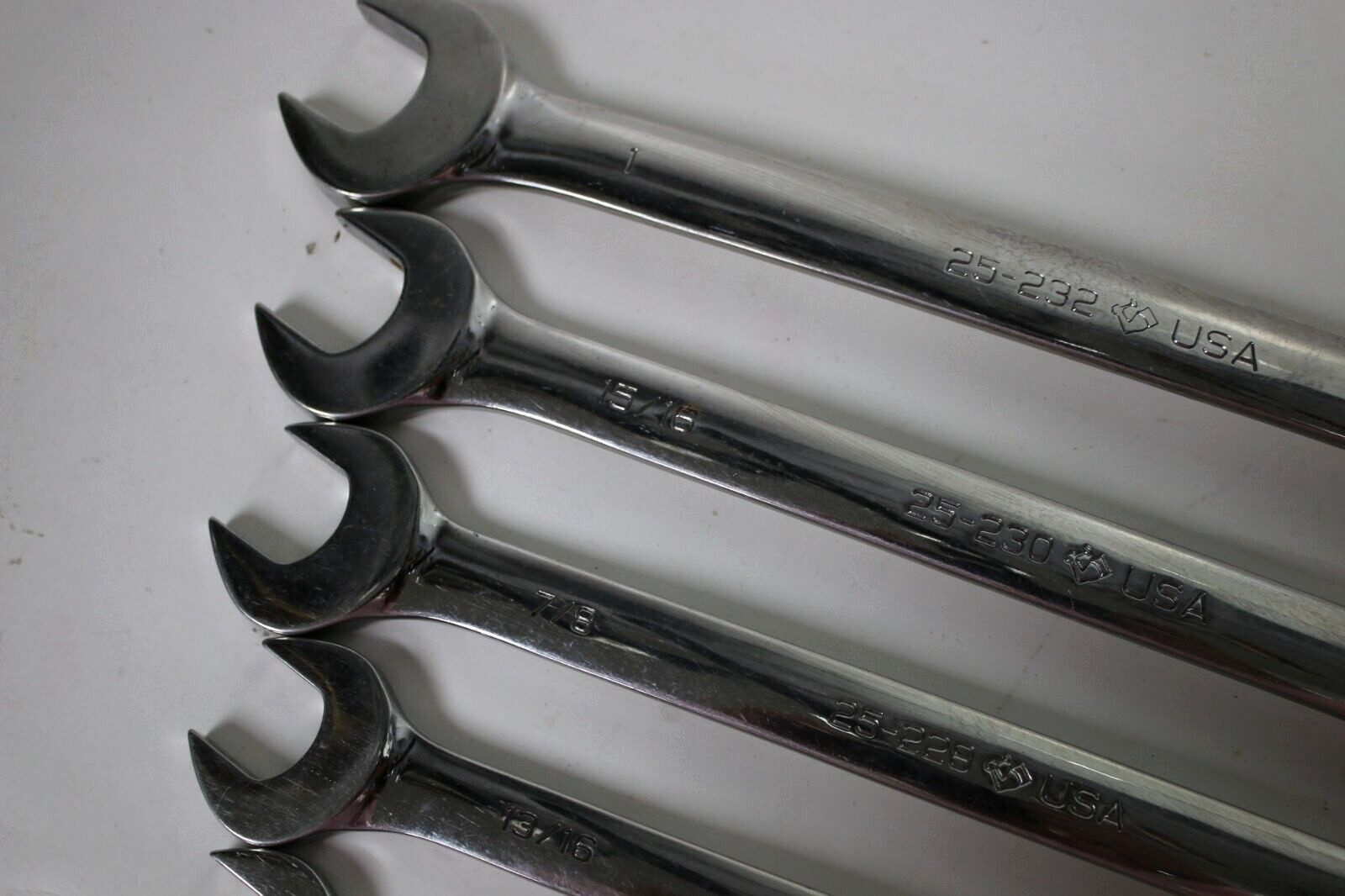 Armstrong USA 7pc Metric Ratcheting Wrench Set 25-220-222-224-226-228-230-232