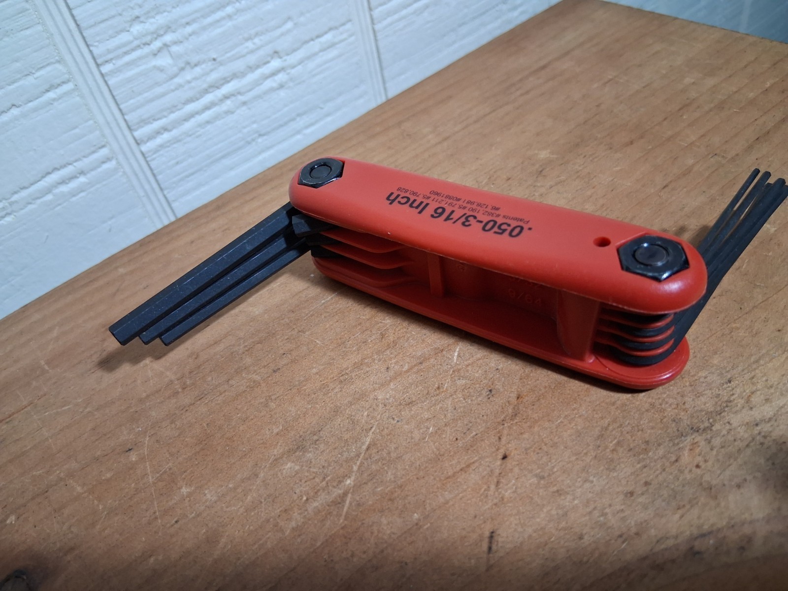 MAC Tools SHK9 Hex Wrench Set